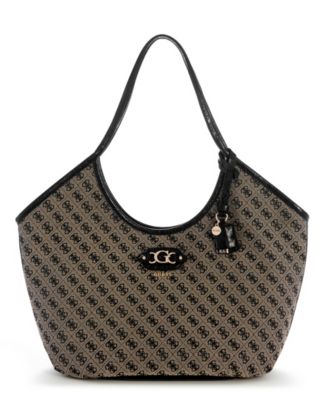 Samantha Extra-Large Jacquard Laptop-Compatible Tote