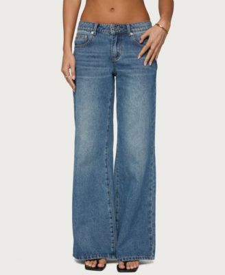 Women's Casta Heart Low-Rise Baggy Jeans