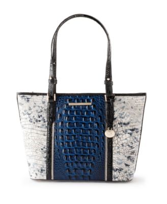 Asher Large Structured Zipper Tote Handbag
