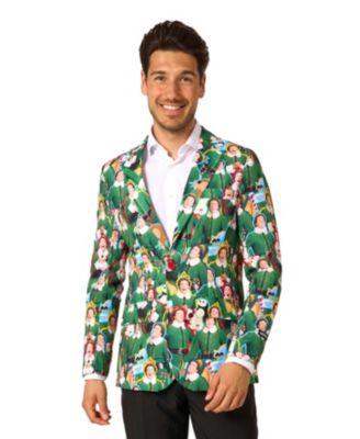 Men's Elf™ Modern Tailored Fit Long Sleeve Single-Button Blazer