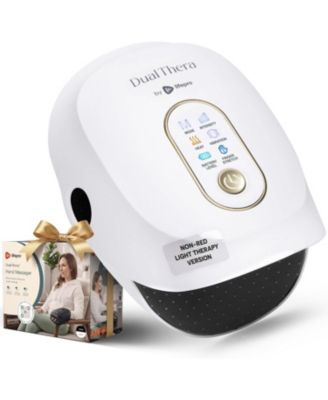 DualThera Hand Massager with Heat and  Compression Cordless Hand Massage Machine for Finger, Wrist and Palm Relief, USB-C Rechargeable
