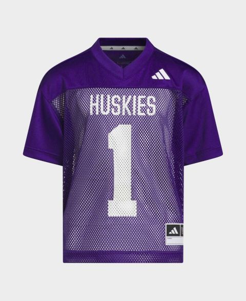 Детский топ adidas Purple Washington Huskies Tailgate Jersey