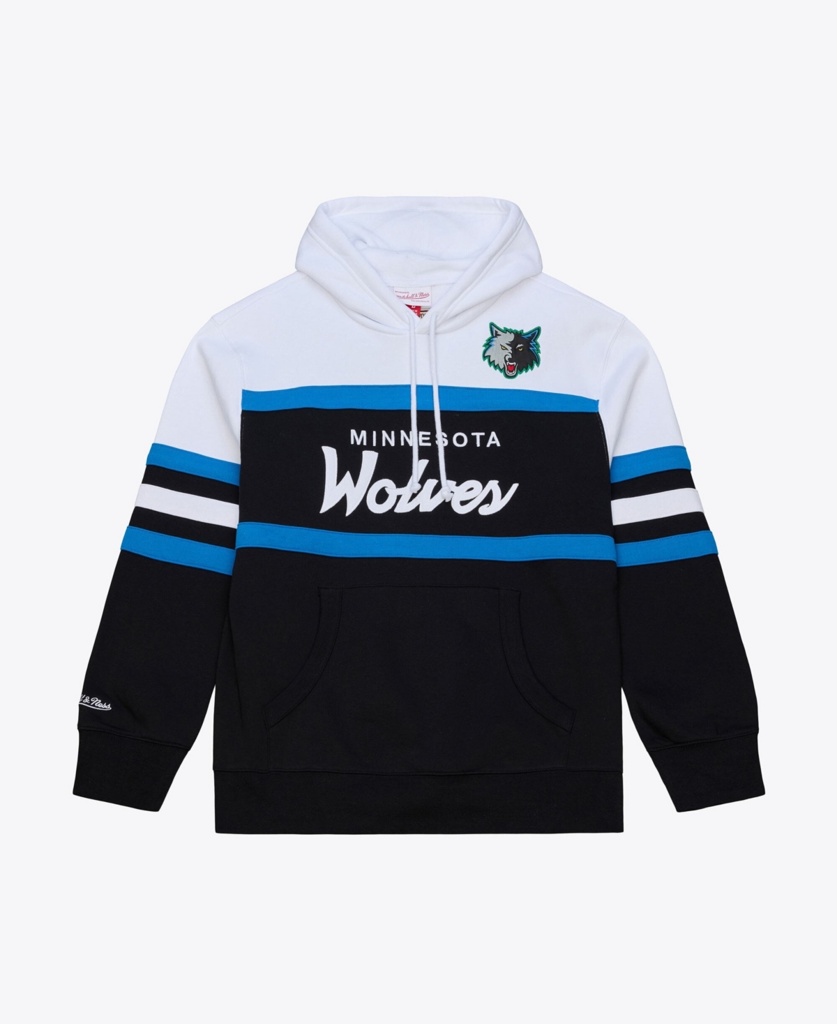Mitchell & Ness Men's Black Minnesota Timberwolves Head Coach Hoodie - Black