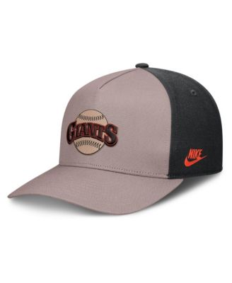 Men's Light Brown/Black San Francisco Giants Cooperstown Rise A-Frame Adjustable Hat