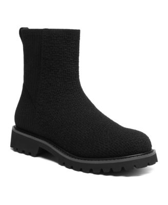 Women's Freja Slip-On Round-Toe Wool-Blend Ankle Boots
