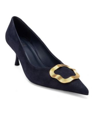 Women's Noemi Leather Pointed Toe Stiletto Pumps