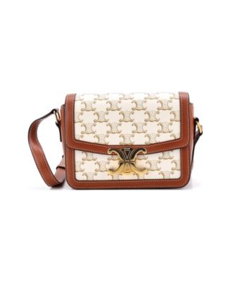 Teen Triomphe Shoulder Bag Triomphe Coated Canvas
