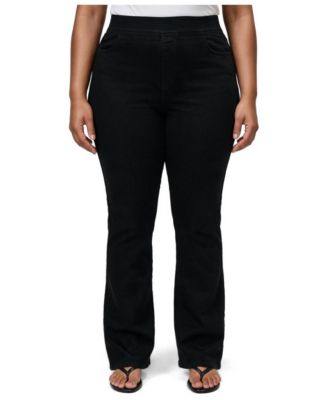 Plus Size Lean Jean High-Rise Stretch Bootcut Jeans