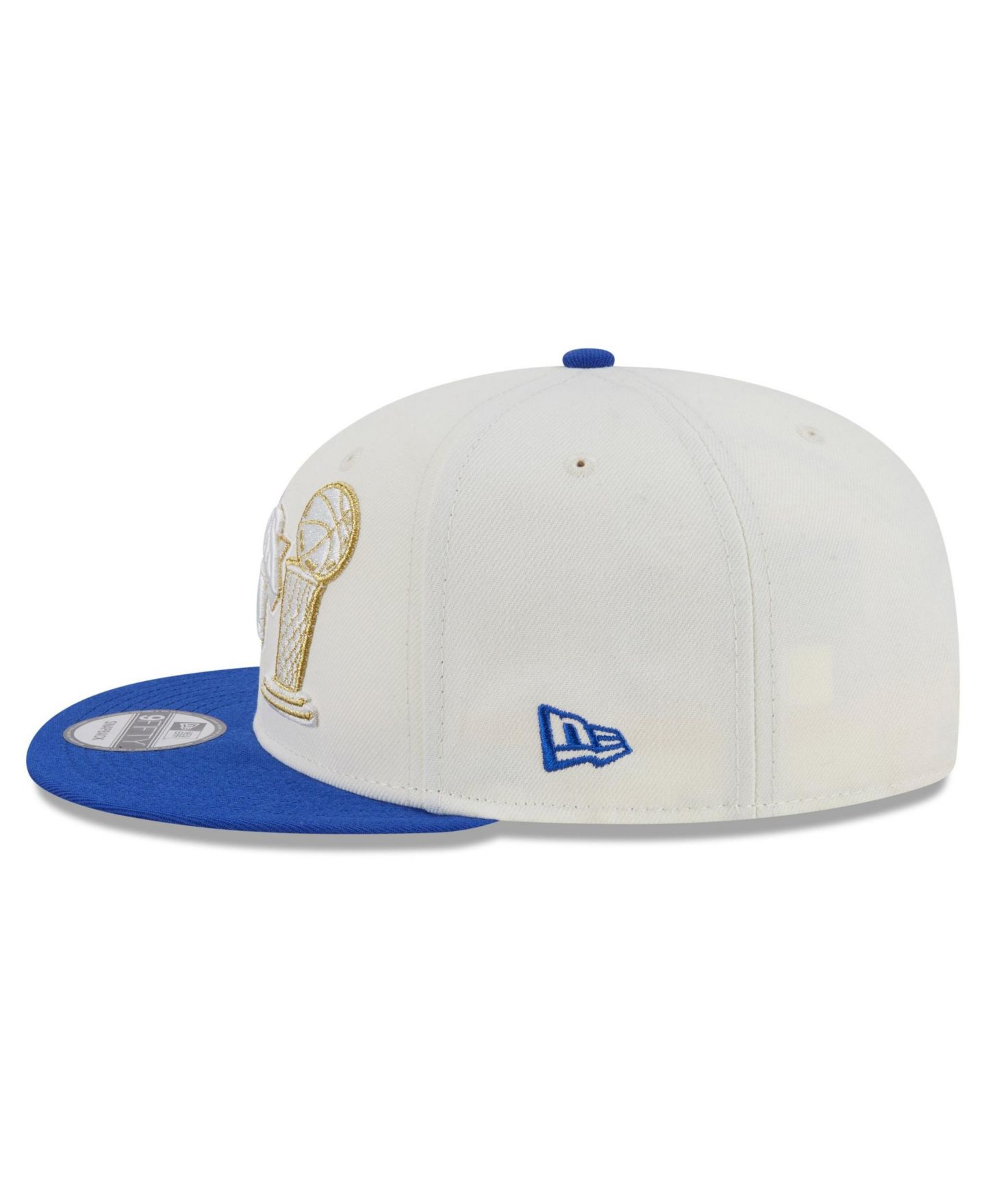 Мужская кепка New Era White, Blue New York Knicks 2026 Ring Ceremony 9FIFTY Snapback Hat — фото 8