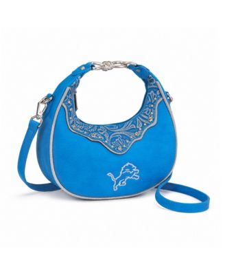 Women's Detroit Lions Crescent Shoulder Bag