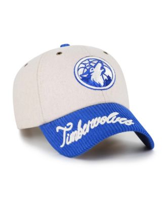 Women's Natural Minnesota Timberwolves Rope Script Clean Up Adjustable Hat