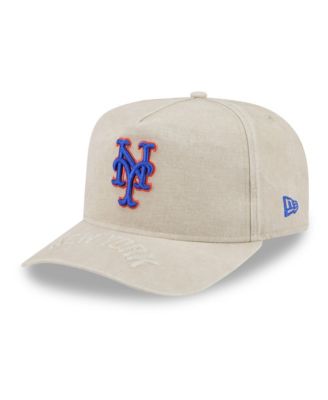 Men's Tan New York Mets Neutral 9FIFTY A-Frame Snapback Hat