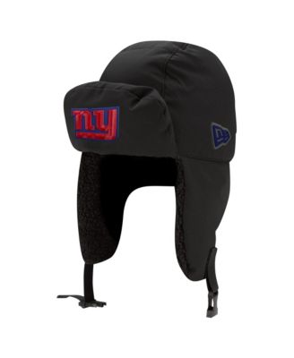 Men's Charcoal New York Giants 2026 Sideline Cold Weather Trapper Hat