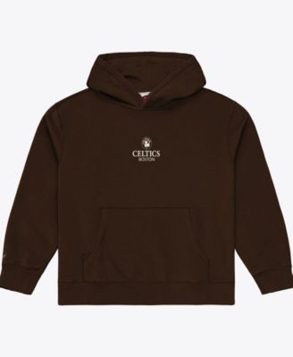 Men's Brown Boston Celtics Core Essentials Chocolate Hoodie