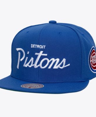 Men's Blue Detroit Pistons Head Coach Snapback Hat