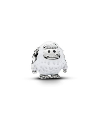 Cubic Zirconia / White Yeti Charm
