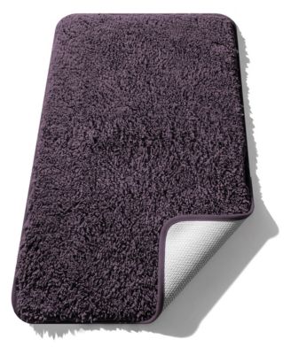 Hearth and Harbor Bathroom Rugs, Shaggy Bath Mat - Machine Washable Bath Mats for Bathroom Non-Slip Backing Rubber, Quick Dry Mat