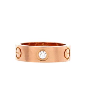Love 3 Diamonds Band Ring