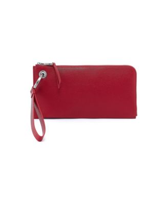 Jett Leather Zip Wristlet