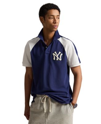 Men's Raglan Short-Sleeve Polo Shirt