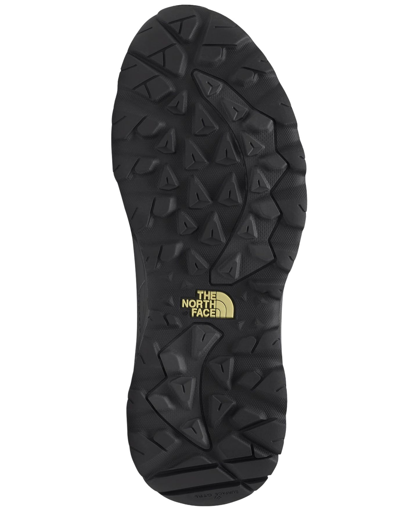 Женские кроссовки The North Face Hedgehog Waterproof Hiking Lace-Up, цвет: Асфальтовый серый / Серый — фото 4