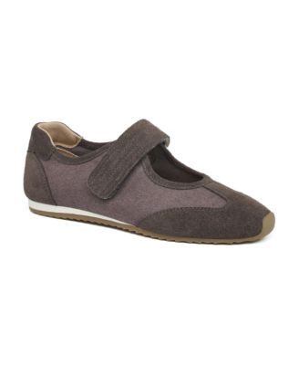 Patricia Wool-Blend Round-Toe Memory Foam Flats