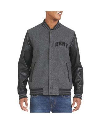 Men's Kellam Regular-Fit Snap-Front Varsity Jacket