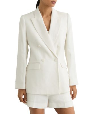 Women's Alyx Linen-Blend Double-Breasted Blazer