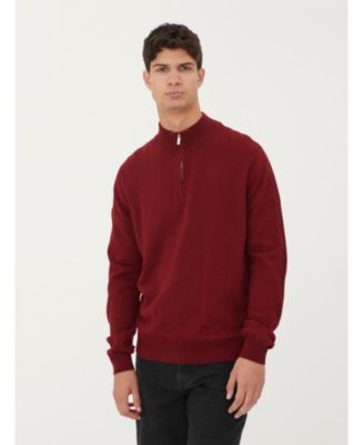 Men's Half-Zip Lightweight Sweater
