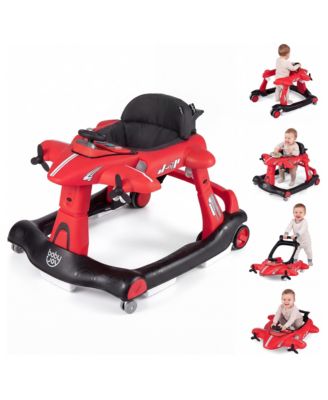 Ages 6-18 Months 6-in-1 Adjustable-Height Baby Walker