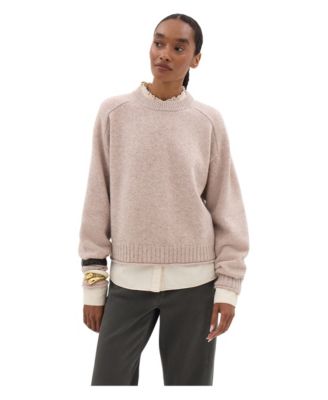Women's Nina Long-Sleeve Merino Wool Sweater