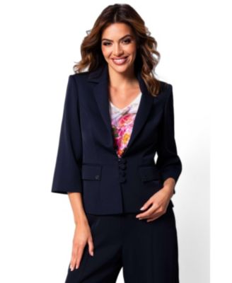 Women's Alexa Tailored 3/4-Sleeve Blazer