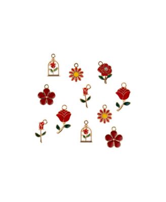 10 Pieces Bouquet Assorted Sweet and Petite Cute Charms