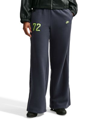 Women's Studio Fleece Medium Weight Mid-Rise Wide-Leg Pants