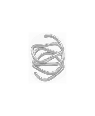 Lola Layered Wave Statement Ring
