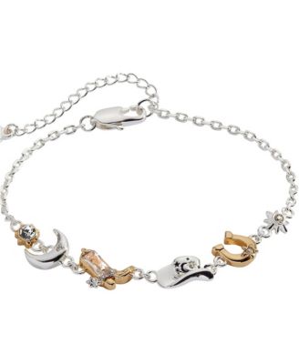 Cosmic Cowgirl Crystal Two-Tone Bracelet