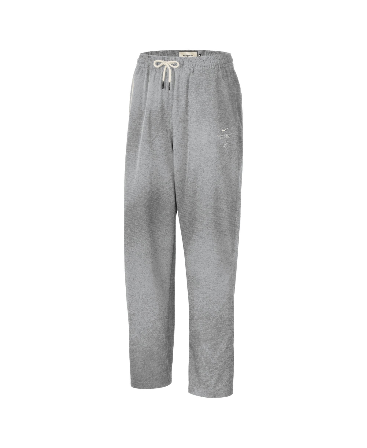 Nike Men's Silver, Black San Antonio Spurs 2026 Game Theather Loud On Court Anthem Pants - Silver, Black