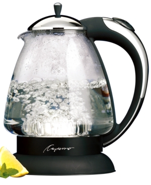 Capresso Clear Glass/Plastic 48 oz Electric Tea Kettle