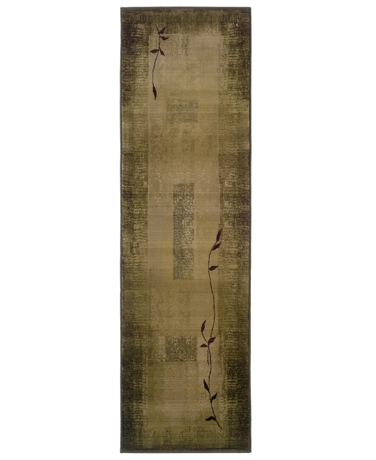 Oriental Weavers Area Rug, Generations Shadow Vine 544G 2'7in x 9'1in Runner Rug