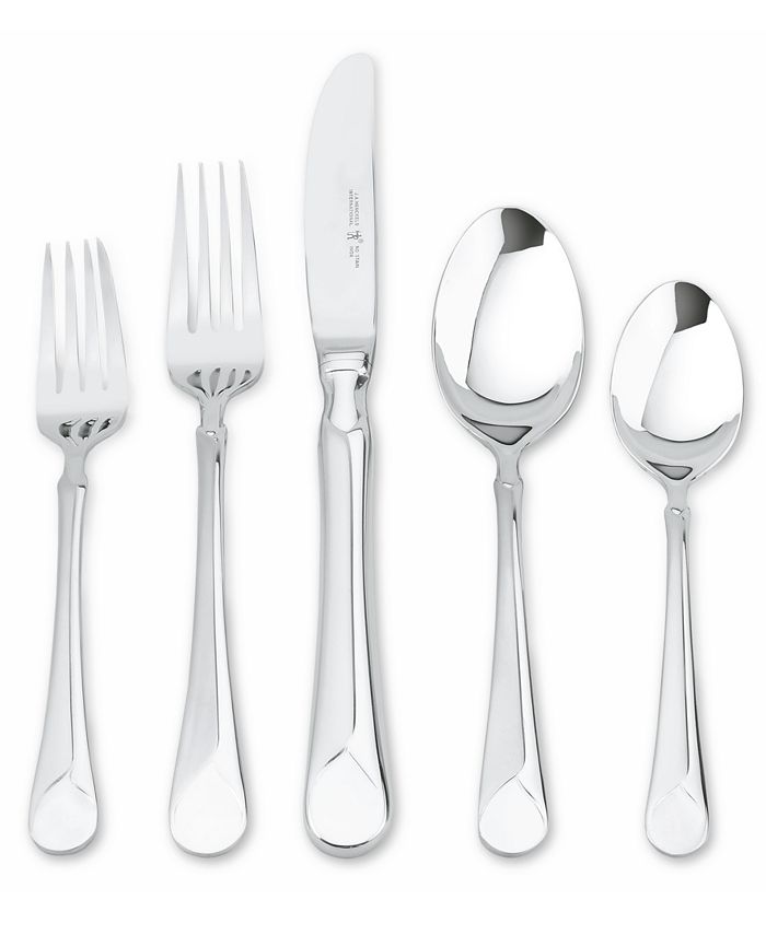 J.A. Henckels Zwilling TWIN® Brand Provence 18/10 Stainless Steel 45Pc. Flatware Set, Service