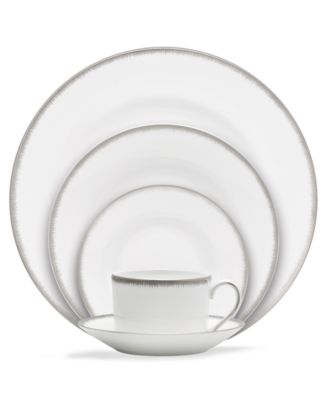 Dinnerware, Silver Aster Collection