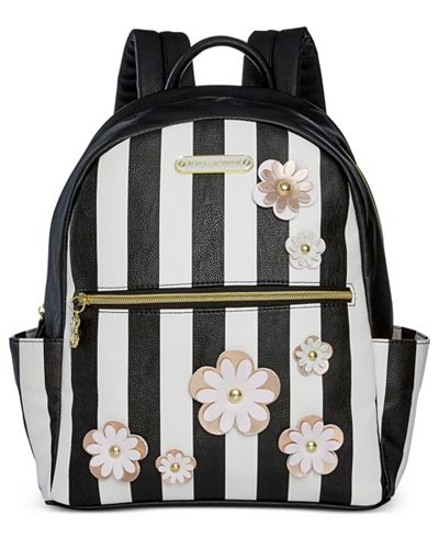 Betsey Johnson Floral Backpack, Only At Macy's - Handbags & Accessories ...