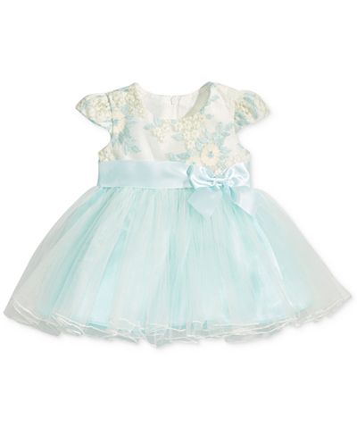 Bonnie Baby Embroidered Ballerina Dress, Baby Girls (0-24 months)