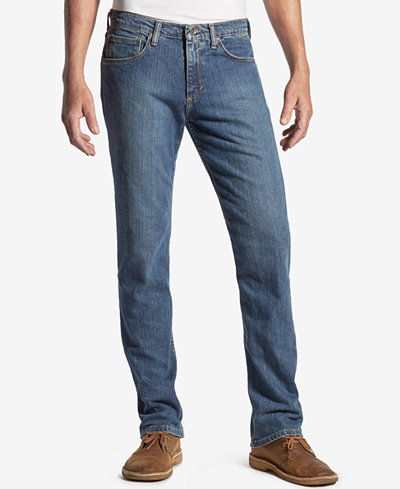 Wrangler Men's Advanced Comfort Slim Straight Jeans - Jeans - Men - Macy's