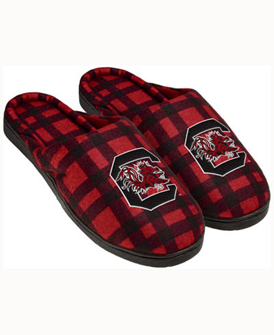 Forever Collectibles South Carolina Gamecocks Flannel Slide Slippers