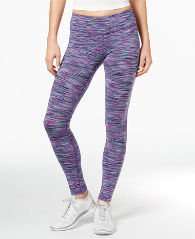 Ideology Space-Dyed Training Leggings, Only at Macy's