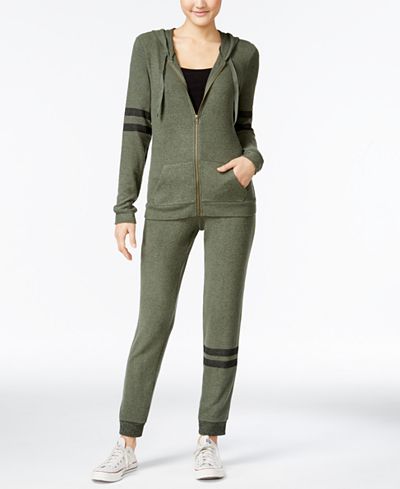 Hippie Rose Juniors' Hoodie & Jogger Pants