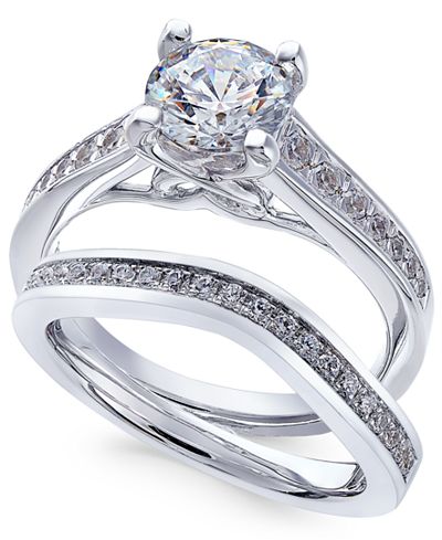 X3 Certified Diamond Bridal Set (1-3/4 ct. t.w.) in 18k White Gold