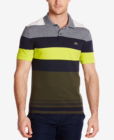 Lacoste Men's Slim-Fit Colorblocked Polo