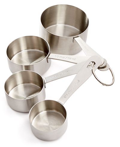 Martha Stewart Collection Stainless Steel Measuring Cups, Only at Macy's